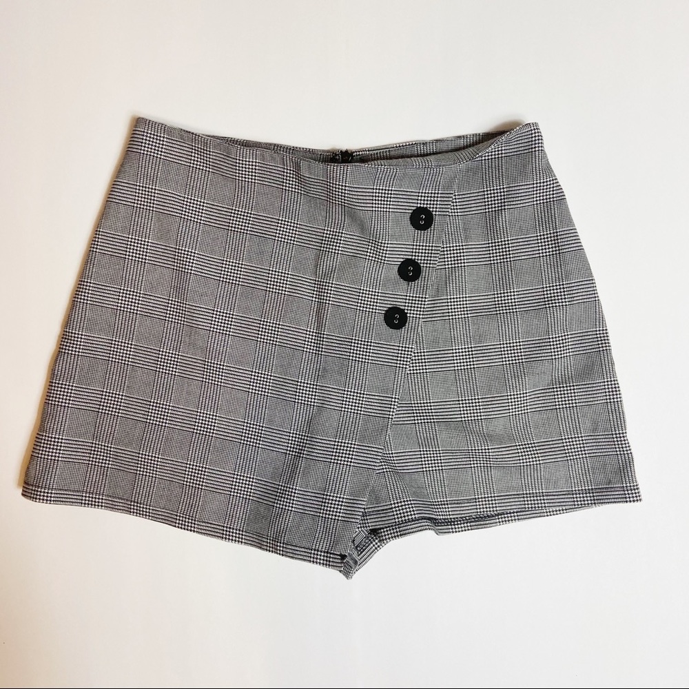 Forever 21 skort plaid